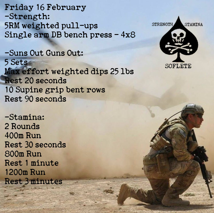 Friday 16 February