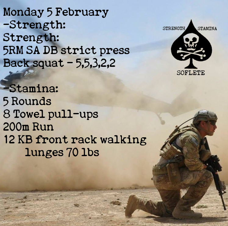 Monday 5 February