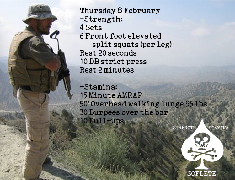 Thursday 8 February
