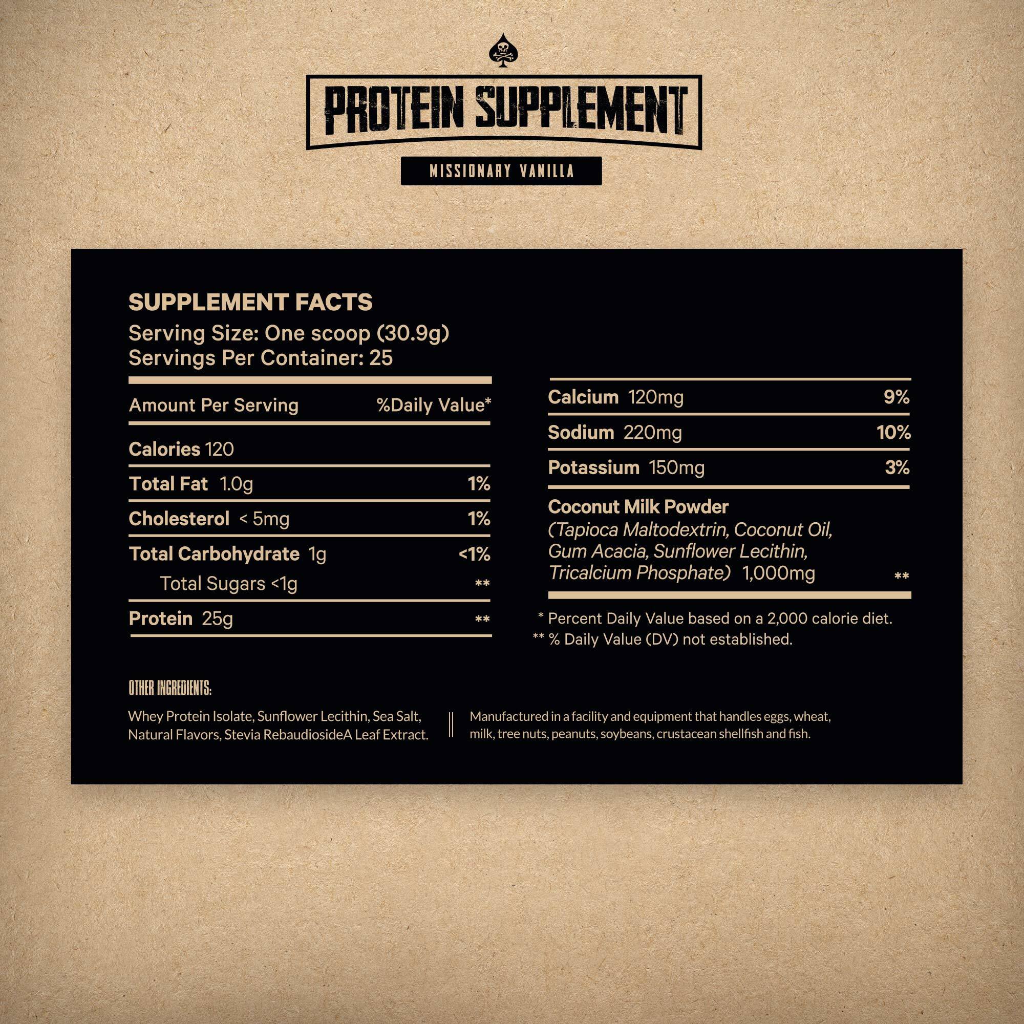 Missionary Vanilla Protein