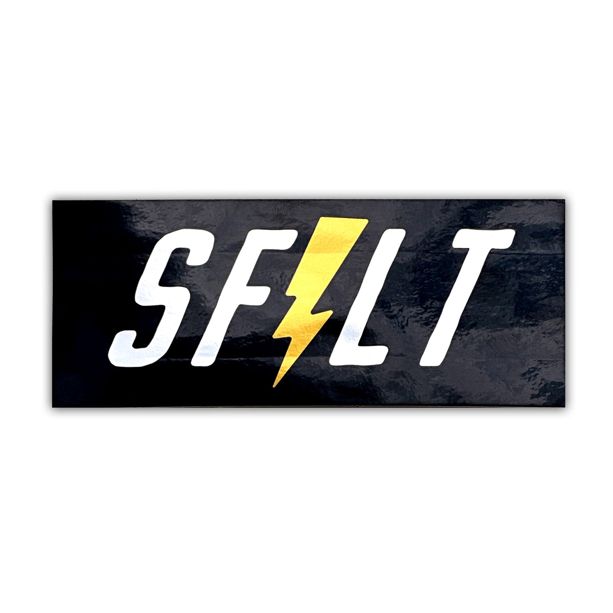 SFLT Bolt Mirrored Vinyl Slap
