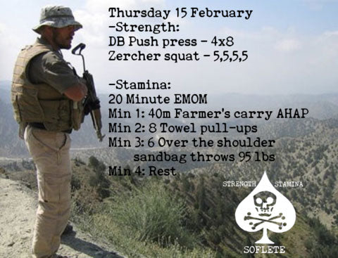 Thursday 15 February