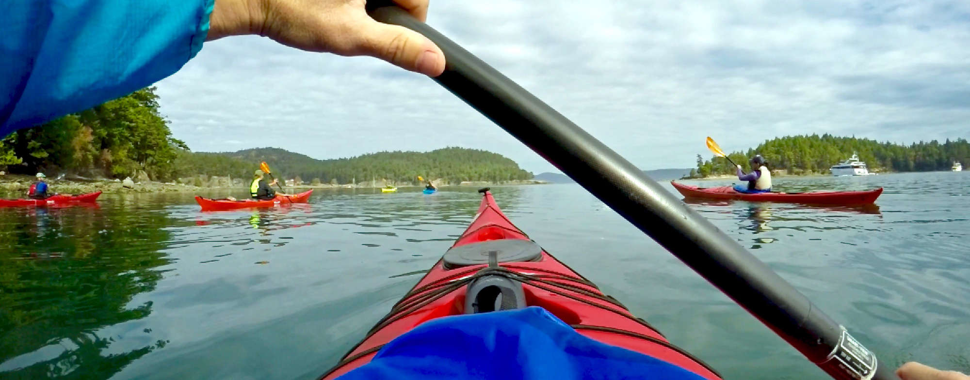 Kayaking in the Pacific NW