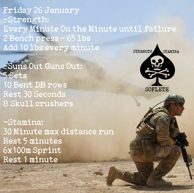 Friday 26 January