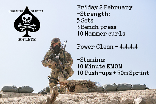 Friday 2 February