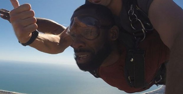 San Francisco 49'er Pierre Garcon has a dose of #DIELIVING