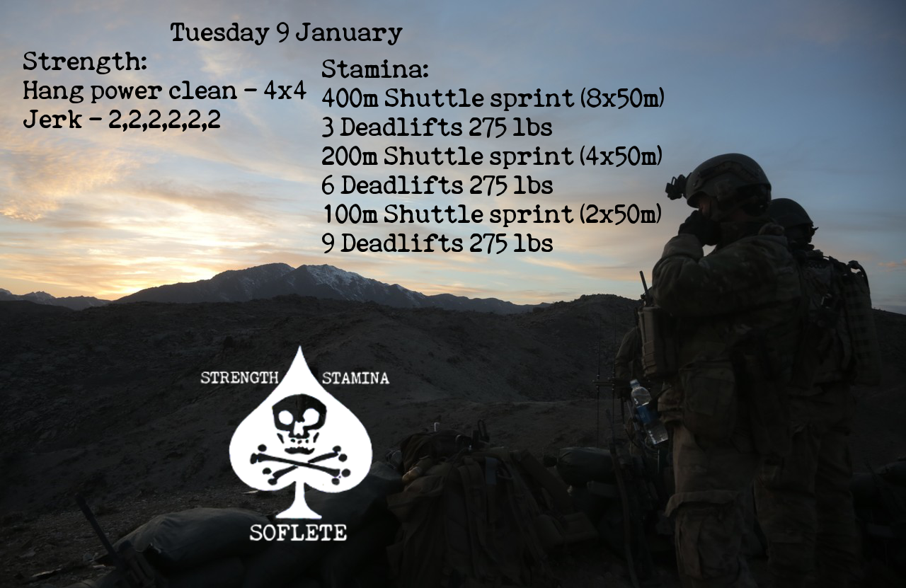 Tuesday 9 January