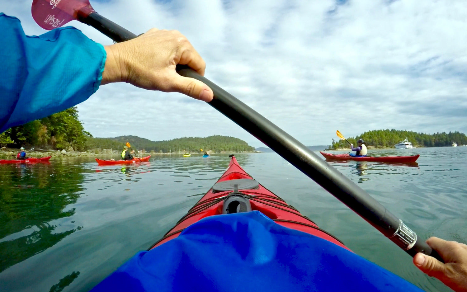 Kayaking in the Pacific NW