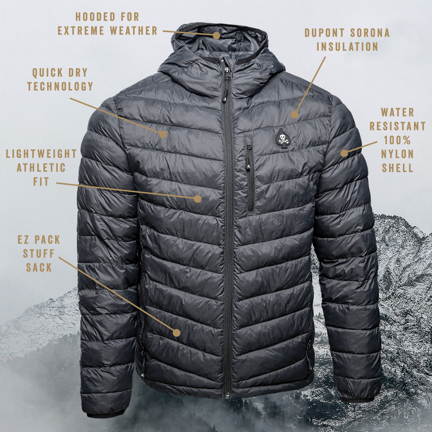 24-Hour Blowout: 60% OFF Khyber Jacket + FREE Sticker Bundle