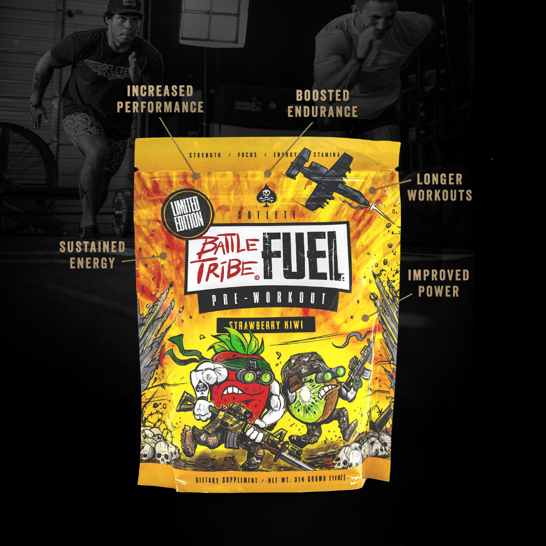Strawberry Kiwi BattleTribe Pre-Workout